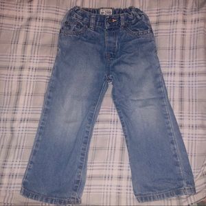 Toddler Boys Boot Cut Jeans